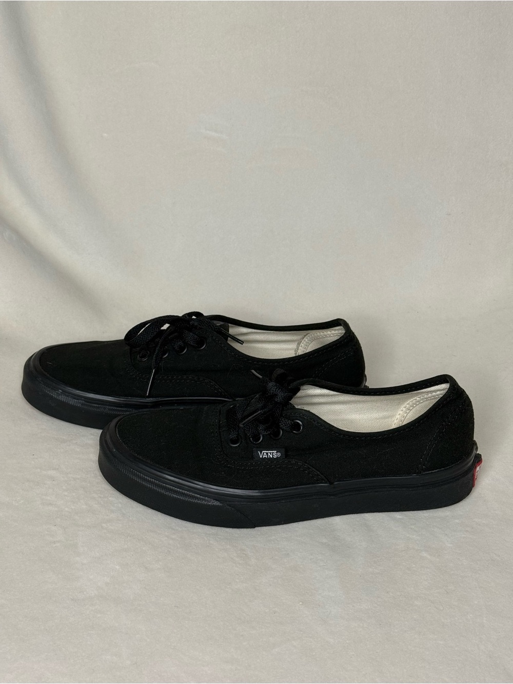Vans Classic Low-Top Black Canvas Sneakers